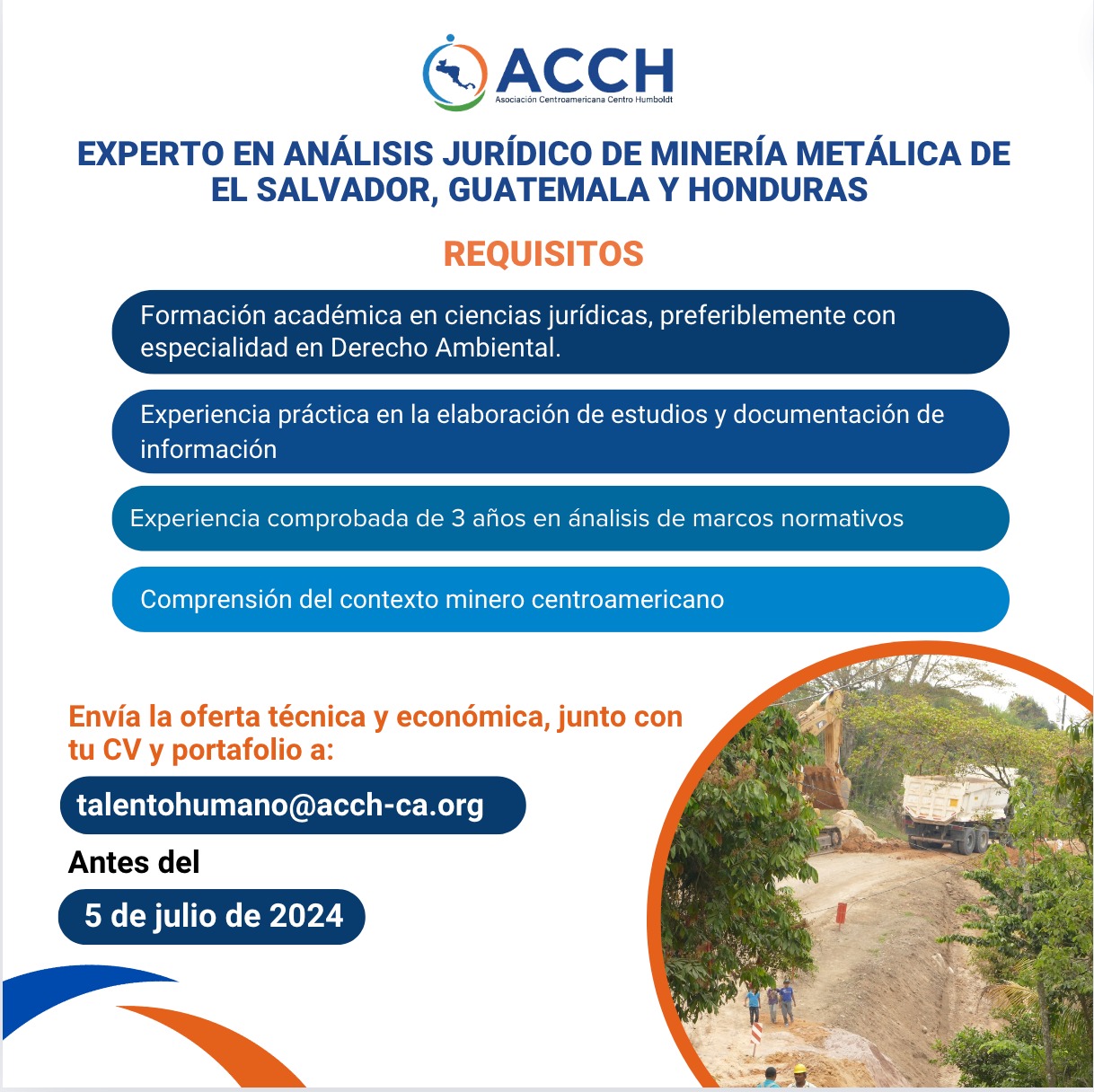 Términos de Referencia Análisis de los marcos jurídicos nacionales relacionados con minería metálica de El Salvador, Guatemala y Honduras