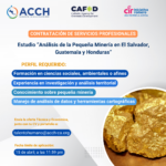 Términos de Referencia para la elaboración del Estudio “Análisis de la Pequeña Minería en El Salvador, Guatemala y Honduras”
