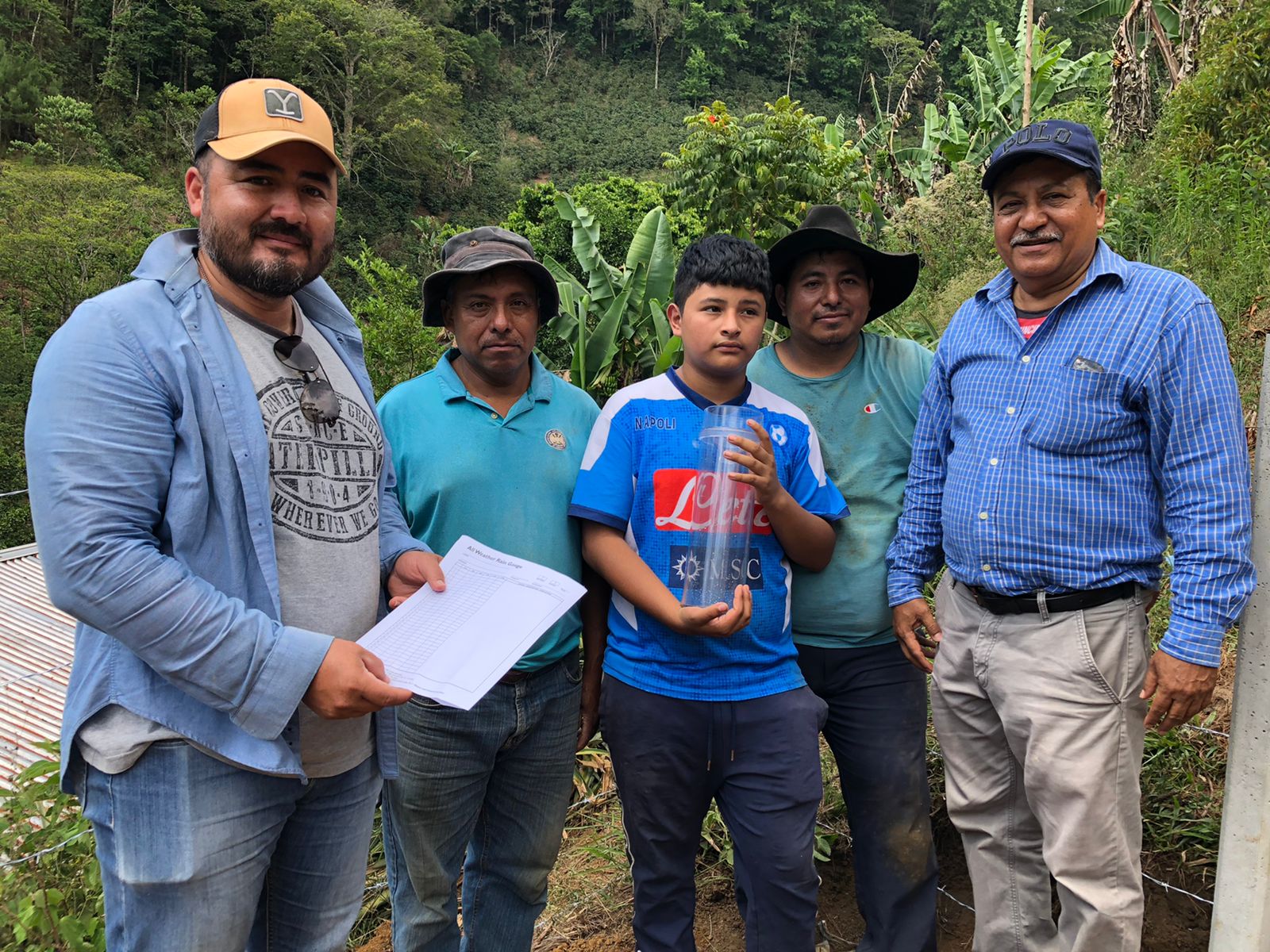 Cuando la lluvia se convierte en dato: nuevas estaciones climáticas comunitarias para fortalecer la resiliencia en el Trifinio, Guatemala